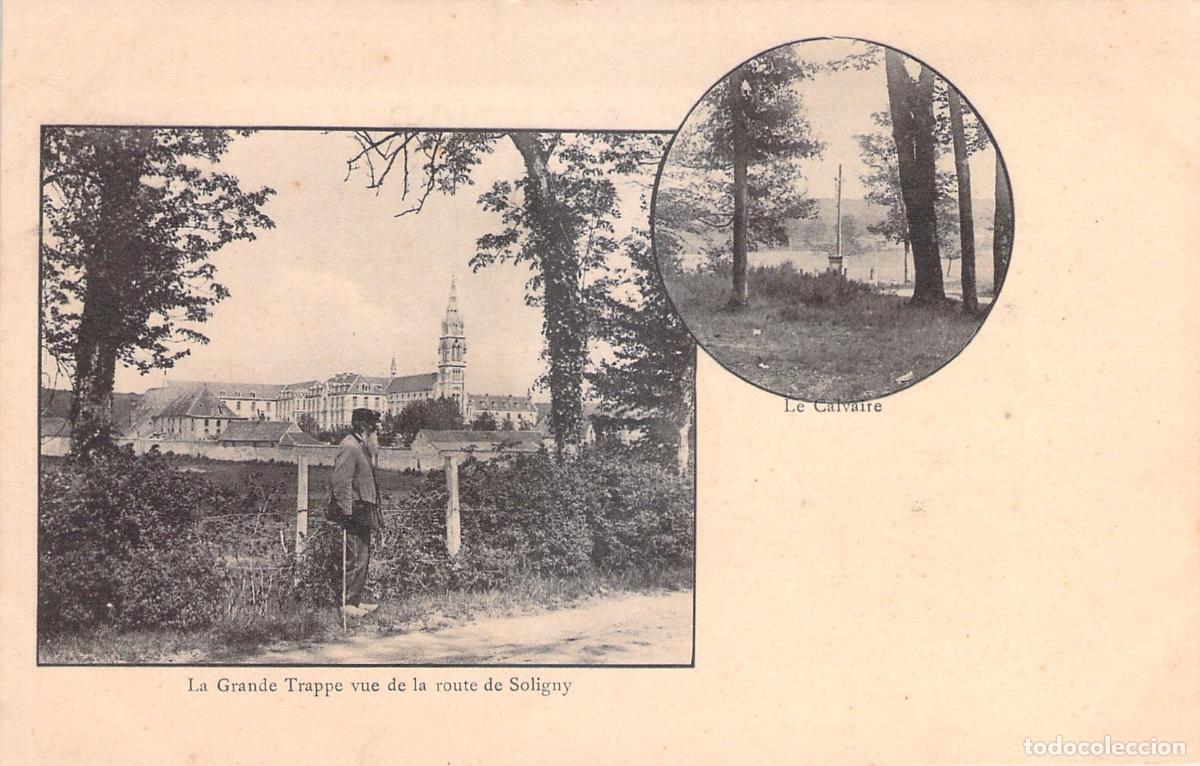 Postkarten: Postal de la Abad&iacute;a de la Grande Trappe en Francia