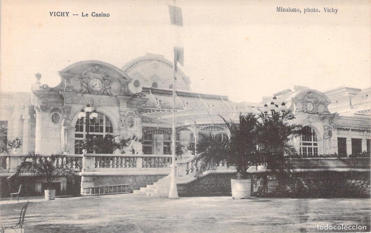 Cartoline: Postal de Vichy Francia El Casino