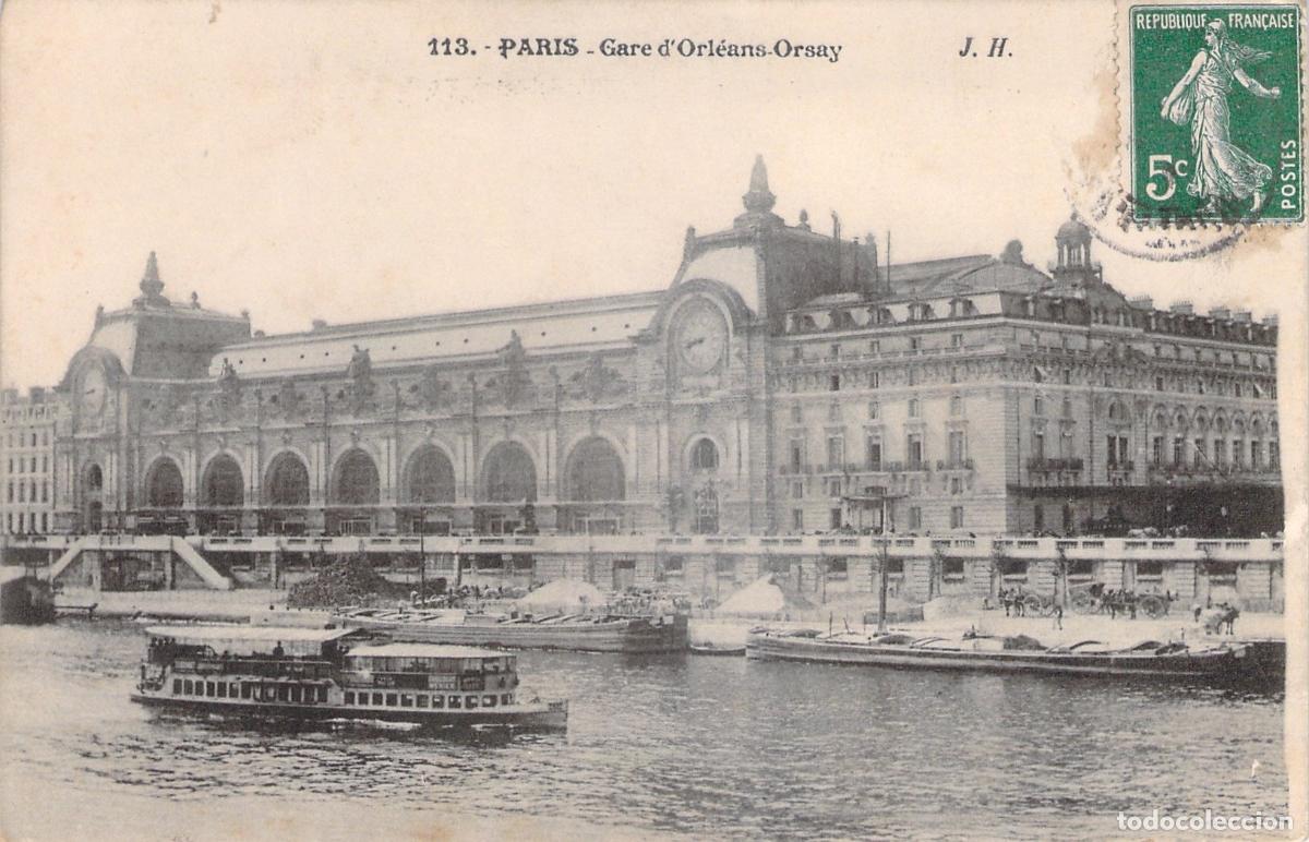 Cartes Postales: Postal de la Gare d'Orleans-Orsay en Par&iacute;s, Francia