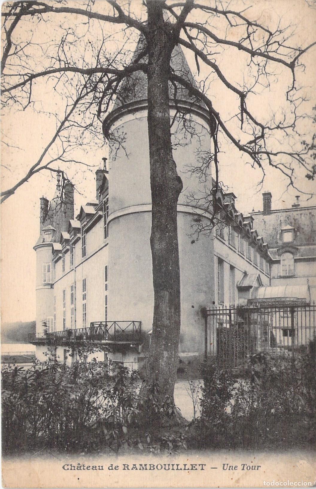 Postales: Postal del Castillo de Rambouillet Francia