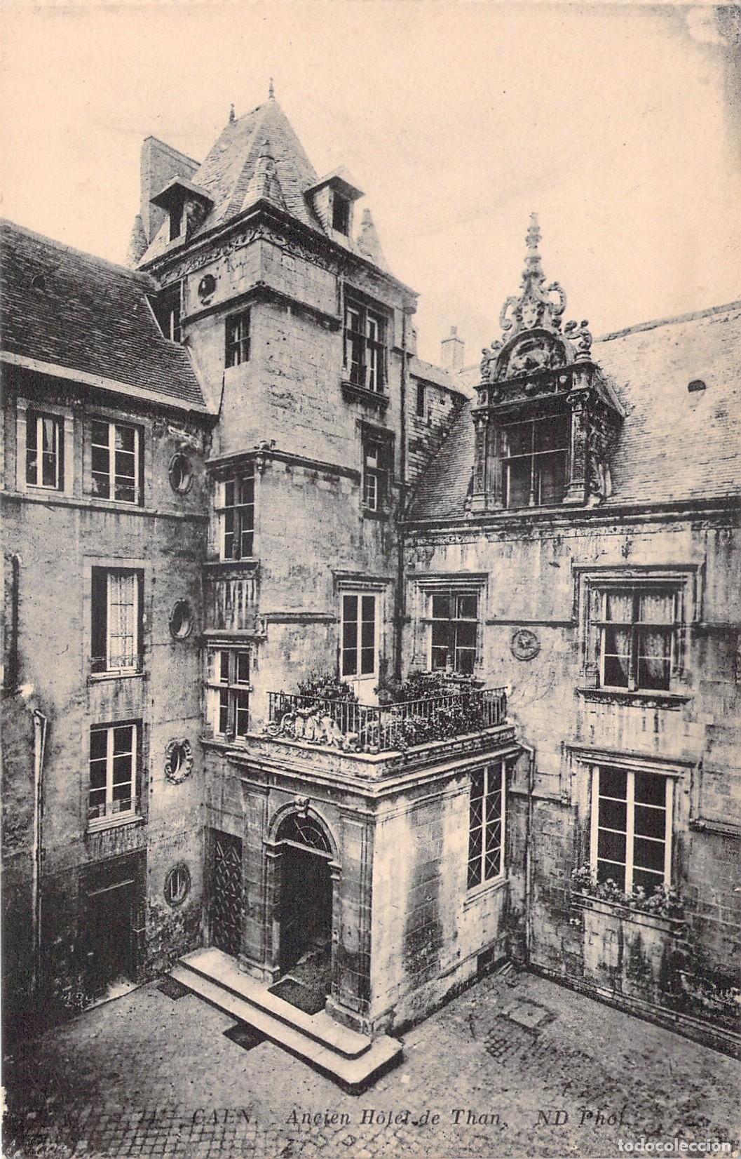 Cartoline: Postal de Caen, Ancien Hotel de Than, Francia