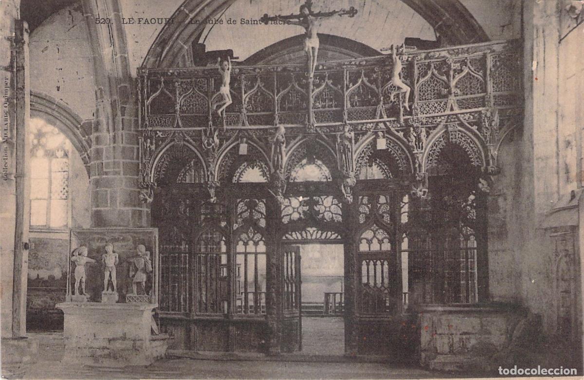 Cartoline: Postal de la Capilla de Saint Fiacre en Le Faouet, arquitectura religiosa