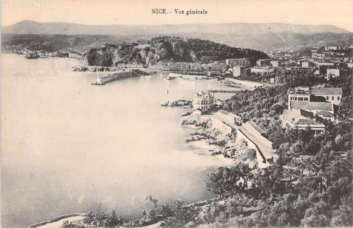 Postkarten: Postal de Niza, Vista General, Francia