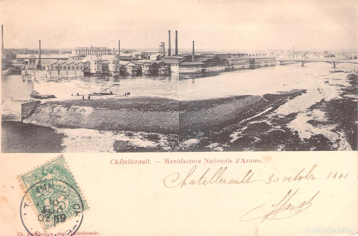 Cartoline: Postal de la Manufacture Nationale d'Armes en Ch&acirc;tellerault