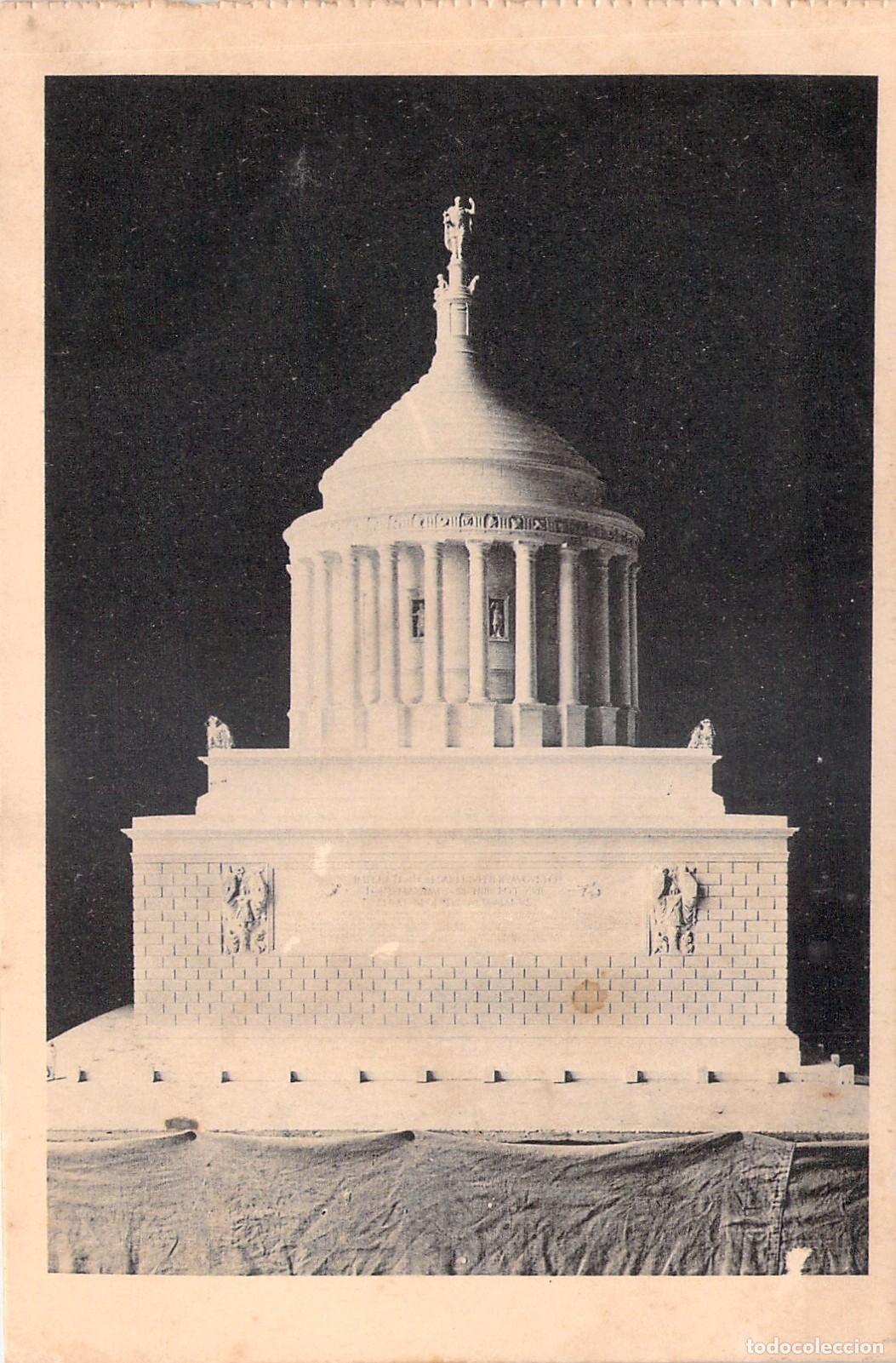 Postales: Postal de La Turbie Trofeo de los Alpes Maqueta de Reconstrucci&oacute;n
