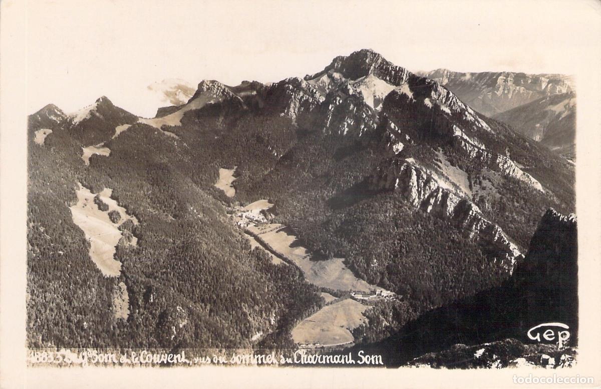 Cartes Postales: Postal de los Alpes Franceses: Vista del Macizo de la Chartreuse