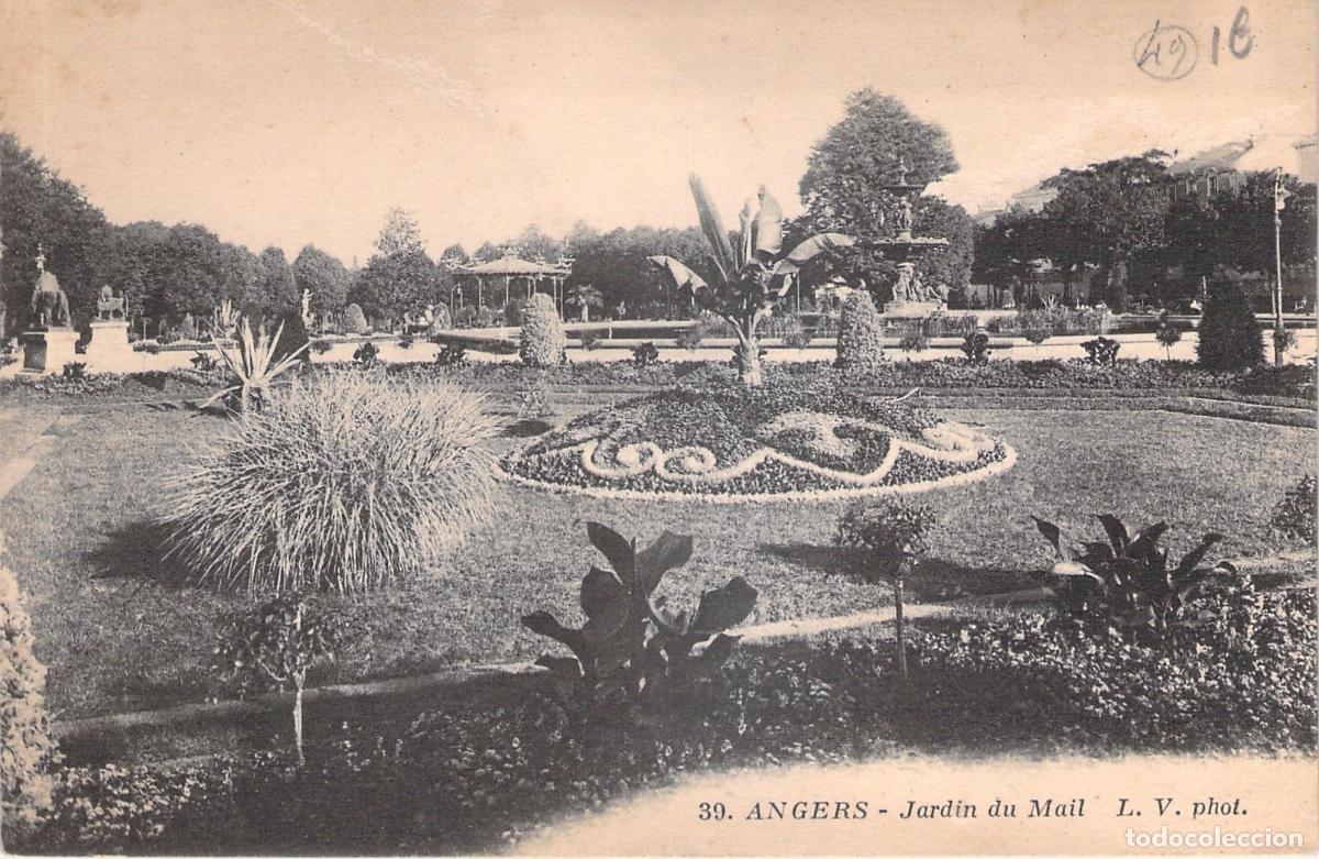 Cartes Postales: Postal de Angers, Jardin du Mail