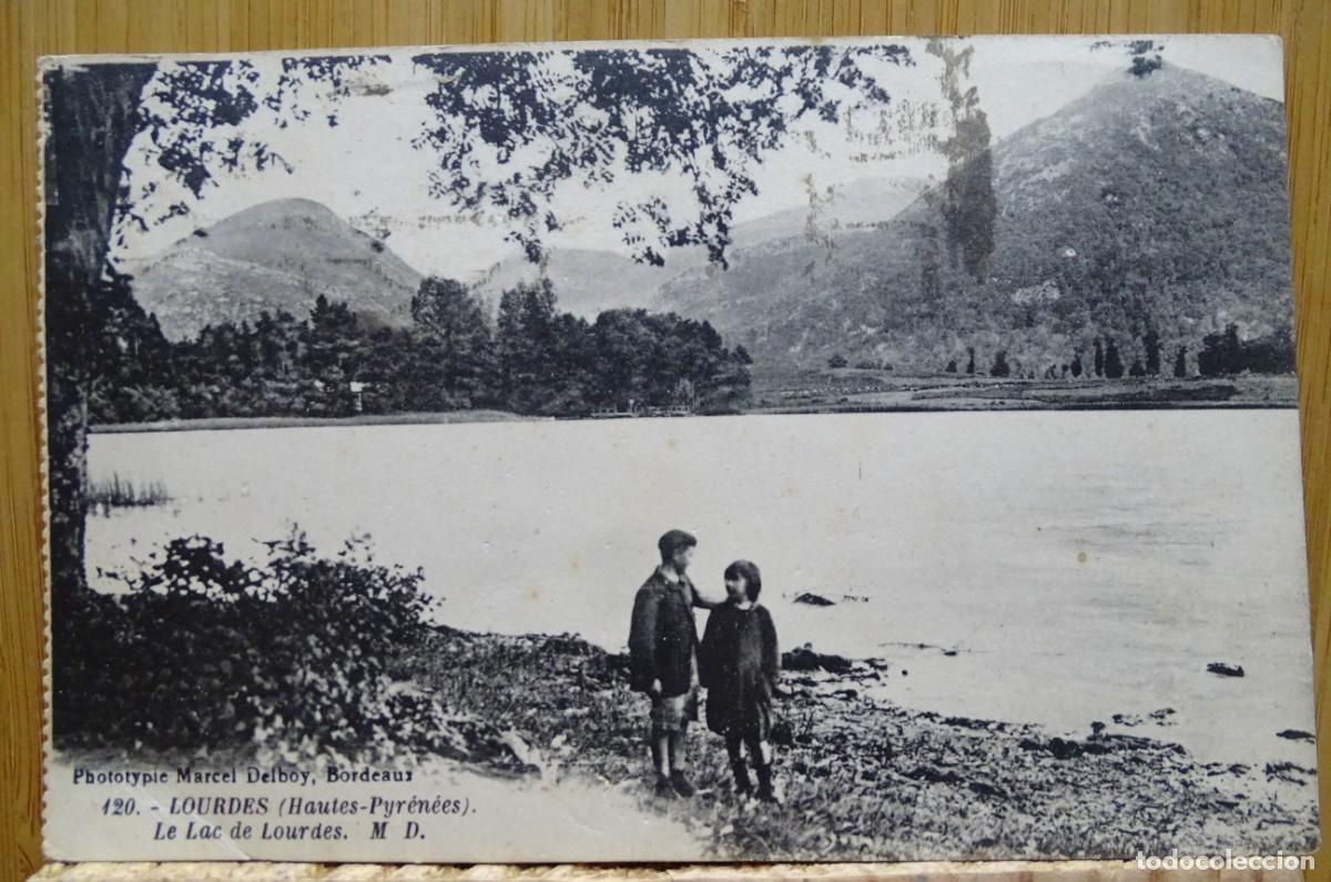 Postais: TARJETA POSTAL.120.-LOURDES. EL LAGO DE LOURDES