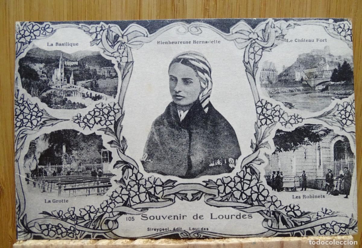 Postais: TARJETA POSTAL.SOUVENIR DE LOURDES.