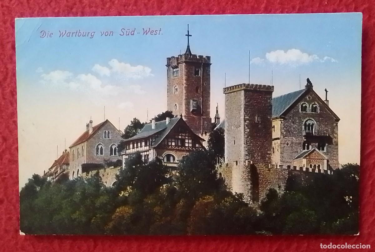 Postales: POSTAL POSTKARTE ALEMANIA ? GERMANY? DIE WARTBURG VON S&Uuml;D-WEST VERLAGSANSTALT CARL JAGEMANN EISENACH