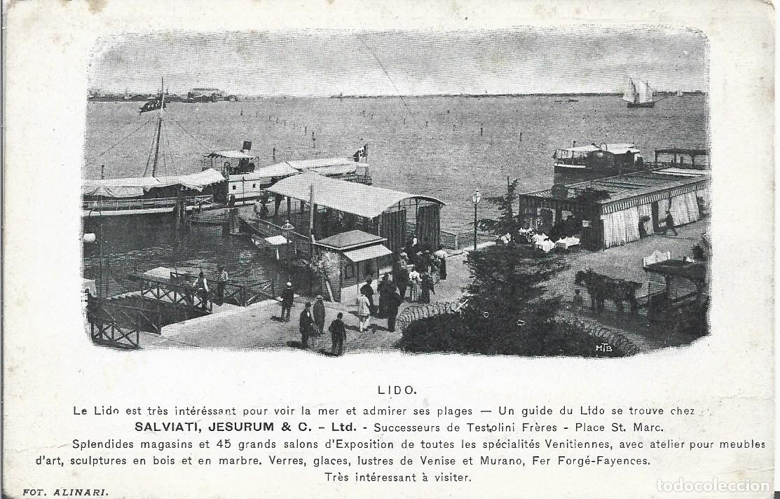 Cartoline: LIDO ISLA DE VENECIA (ITALIA) - EDIT. ALINARI