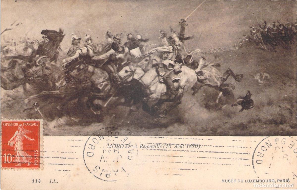Postkarten: Postal de la Batalla de Rezonville cuadro de Morot