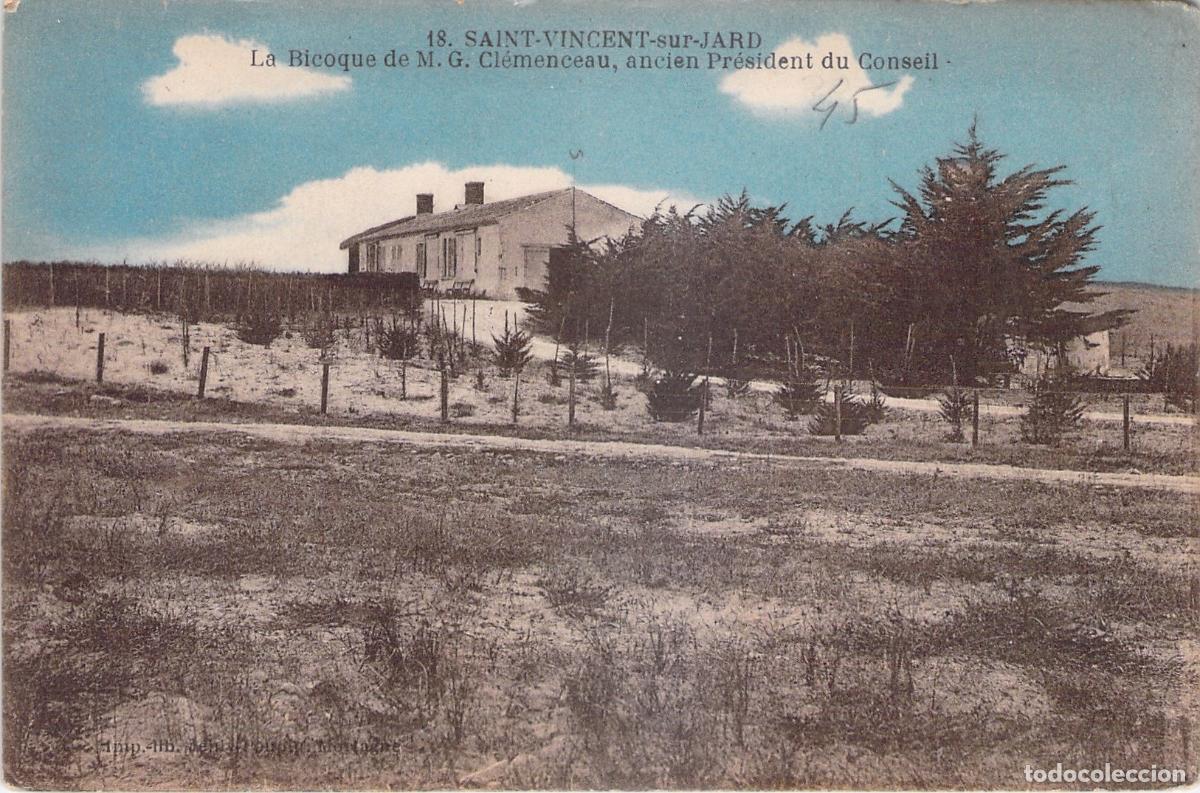 Postkarten: Postal de La Bicoque de Georges Clemenceau en Saint-Vincent-sur-Jard