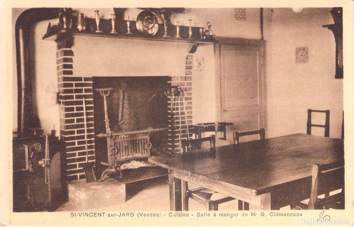 Postkarten: Postal de la casa de Georges Clemenceau en Saint-Vincent-sur-Jard