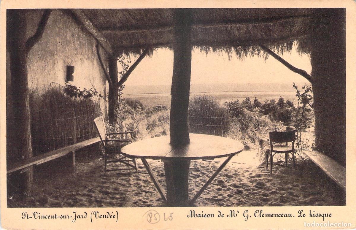 Postkarten: Postal de la casa de Georges Clemenceau en Saint-Vincent-sur-Jard