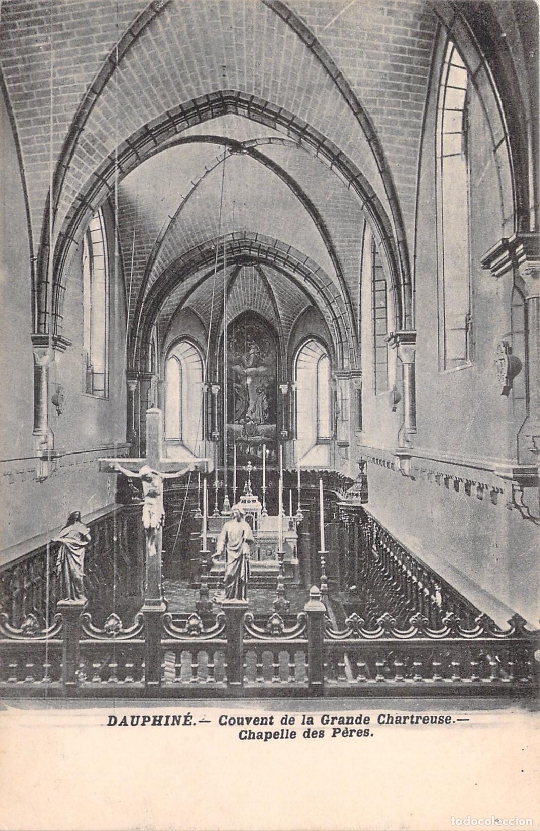Postcards: Postal de la Capilla de los Padres en el Monasterio de la Grande Chartreuse
