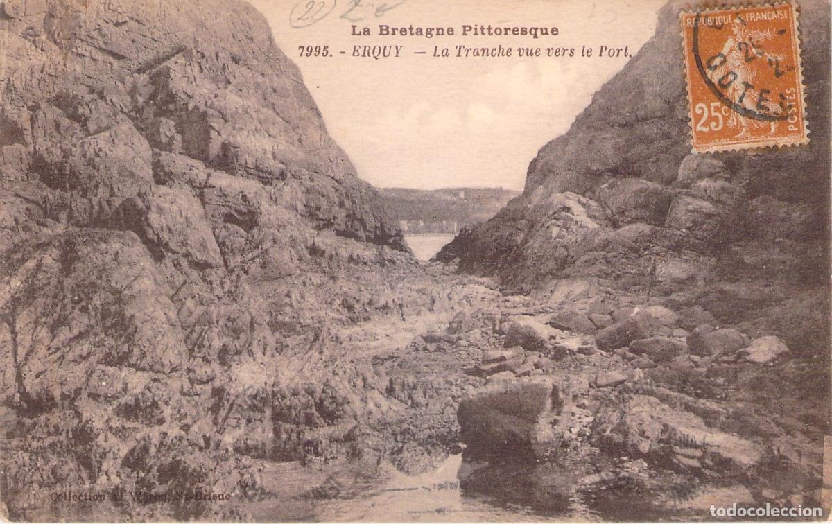 Postales: Postal de Erquy Francia Paisaje Costero de la Tranche