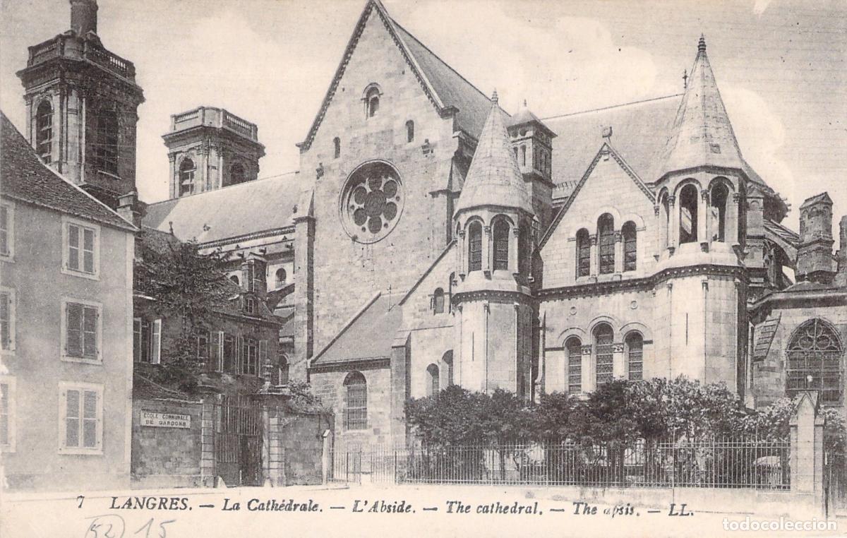 Postales: Postal de la Catedral de Langres, Francia