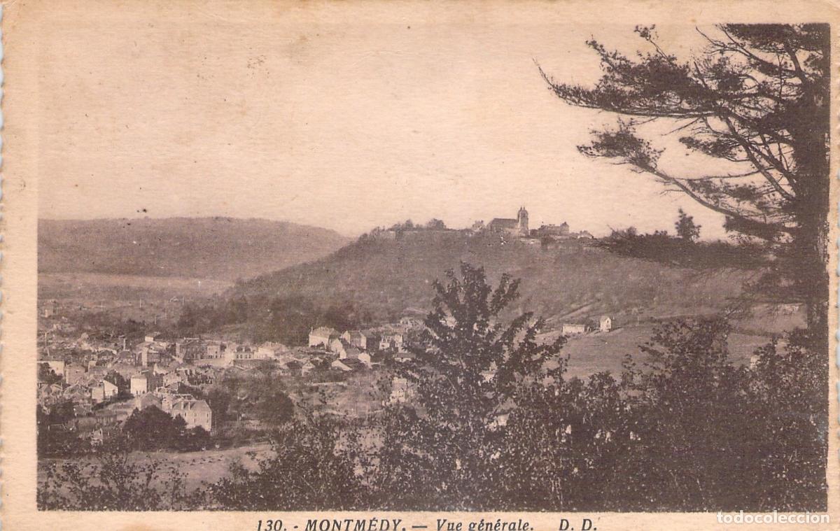 Postales: Postal de Montm&eacute;dy vista general de la ciudad