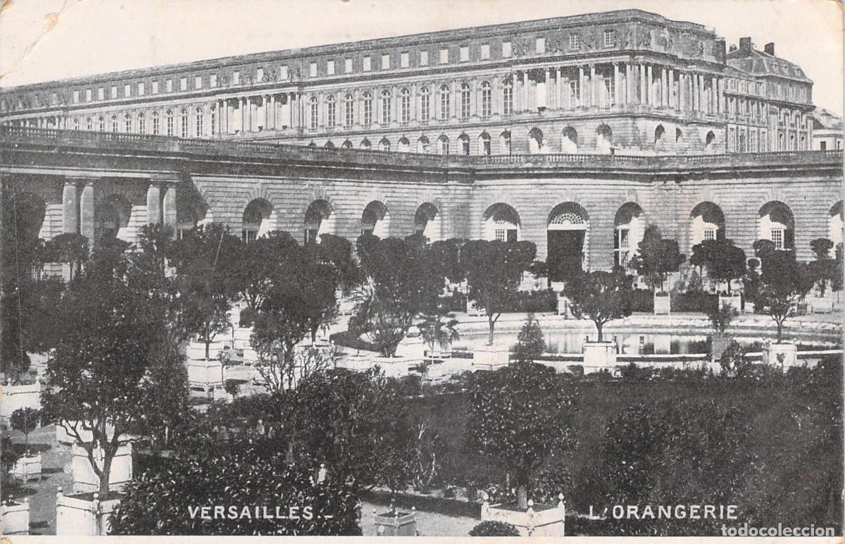 Postales: Postal de L'Orangerie en el Palacio de Versalles, Francia