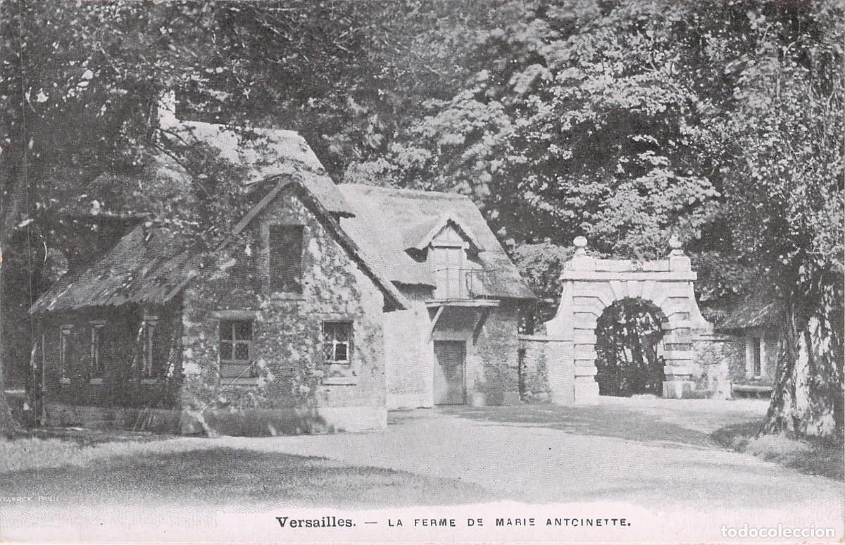 Postales: Postal de la Granja de Mar&iacute;a Antonieta en Versalles