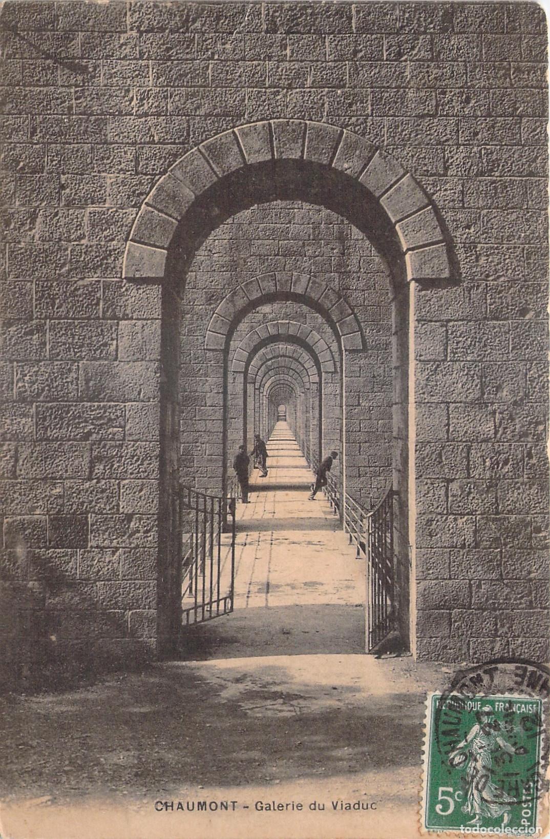Postales: Postal de la Galer&iacute;a del Viaducto en Chaumont Francia