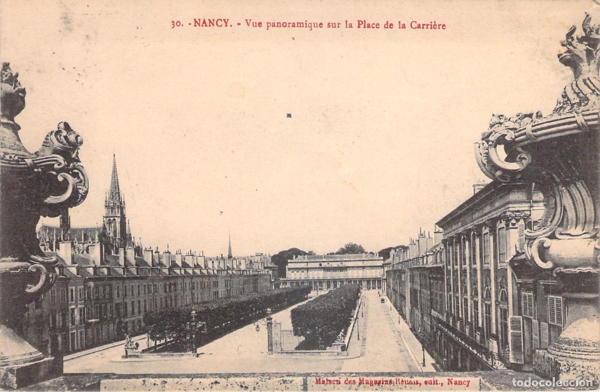 Cartes Postales: Postal de la Place de la Carri&egrave;re en Nancy, Francia