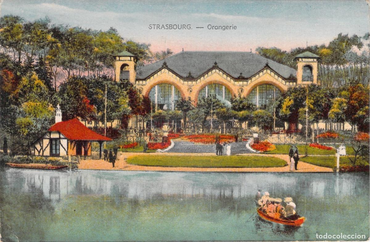 Postais: Postal de Estrasburgo, Parque de la Orangerie