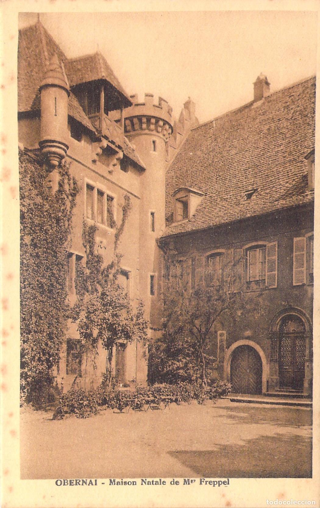 Cartoline: Postal de la casa natal de Mgr Freppel en Obernai