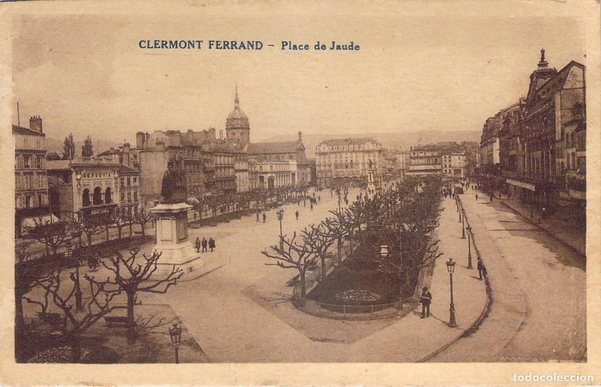Postkarten: Postal de Clermont-Ferrand, Place de Jaude