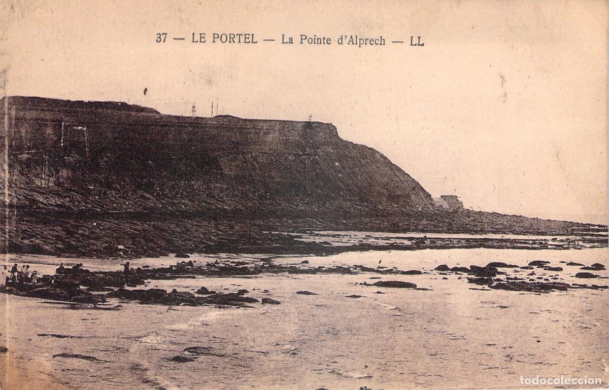 Postkarten: Postal de la Costa en La Pointe d'Alprech, Le Portel, Francia