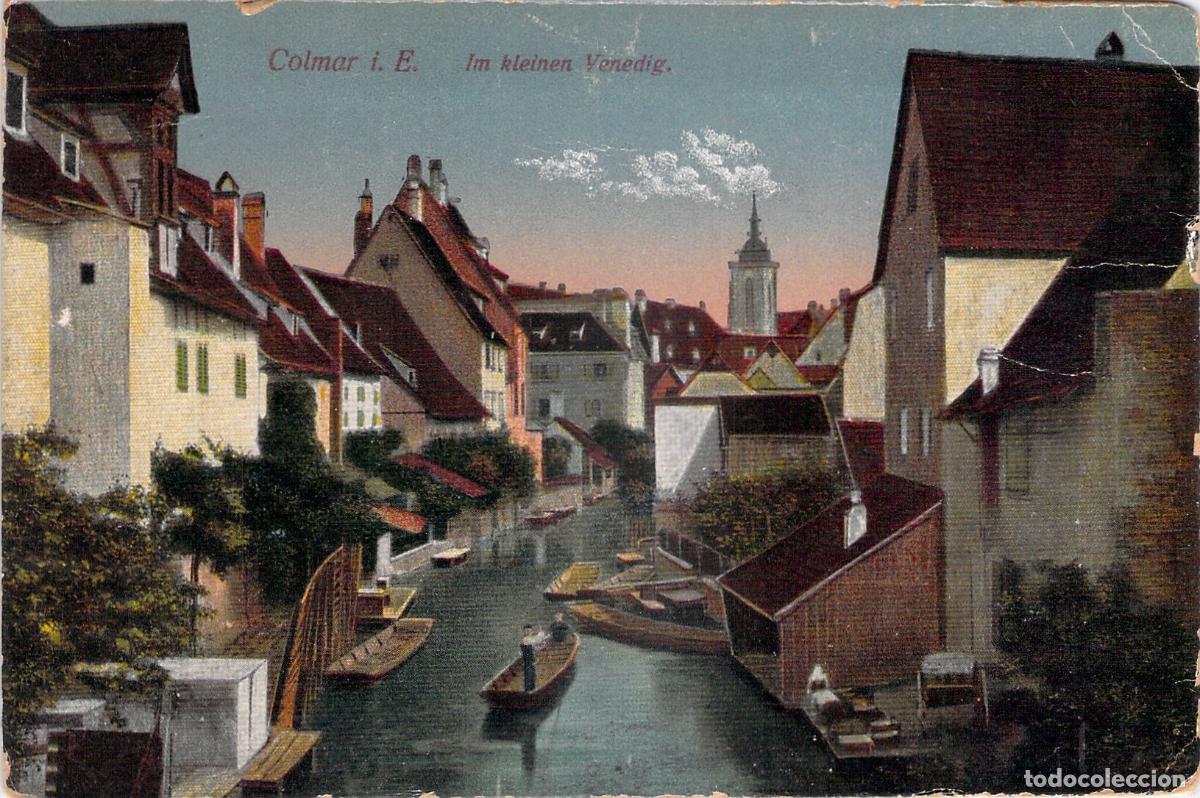 Postais: Postal de Colmar, Francia - Vista de La Petite Venise