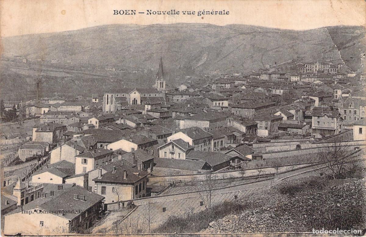 Postais: Postal de Boen Francia vista panor&aacute;mica general