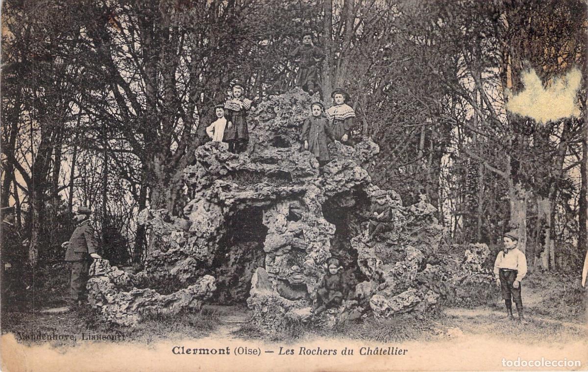Postkarten: Postal de los Rocas del Ch&acirc;tellier en Clermont, Francia
