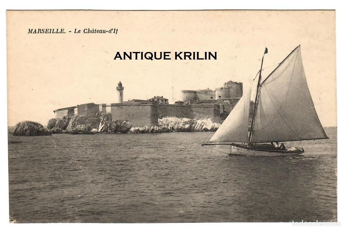 Postales: FRANCE / MARSEILLE / LE CH&Agrave;TEAUX D'IF / SIN FRANQUEAR
