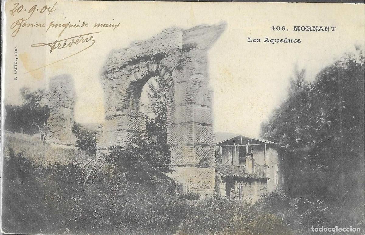Postkarten: Tarjeta Postal Antigua - Mornant (R&oacute;dano, Francia) - Acueductos Romanos por P. Martel