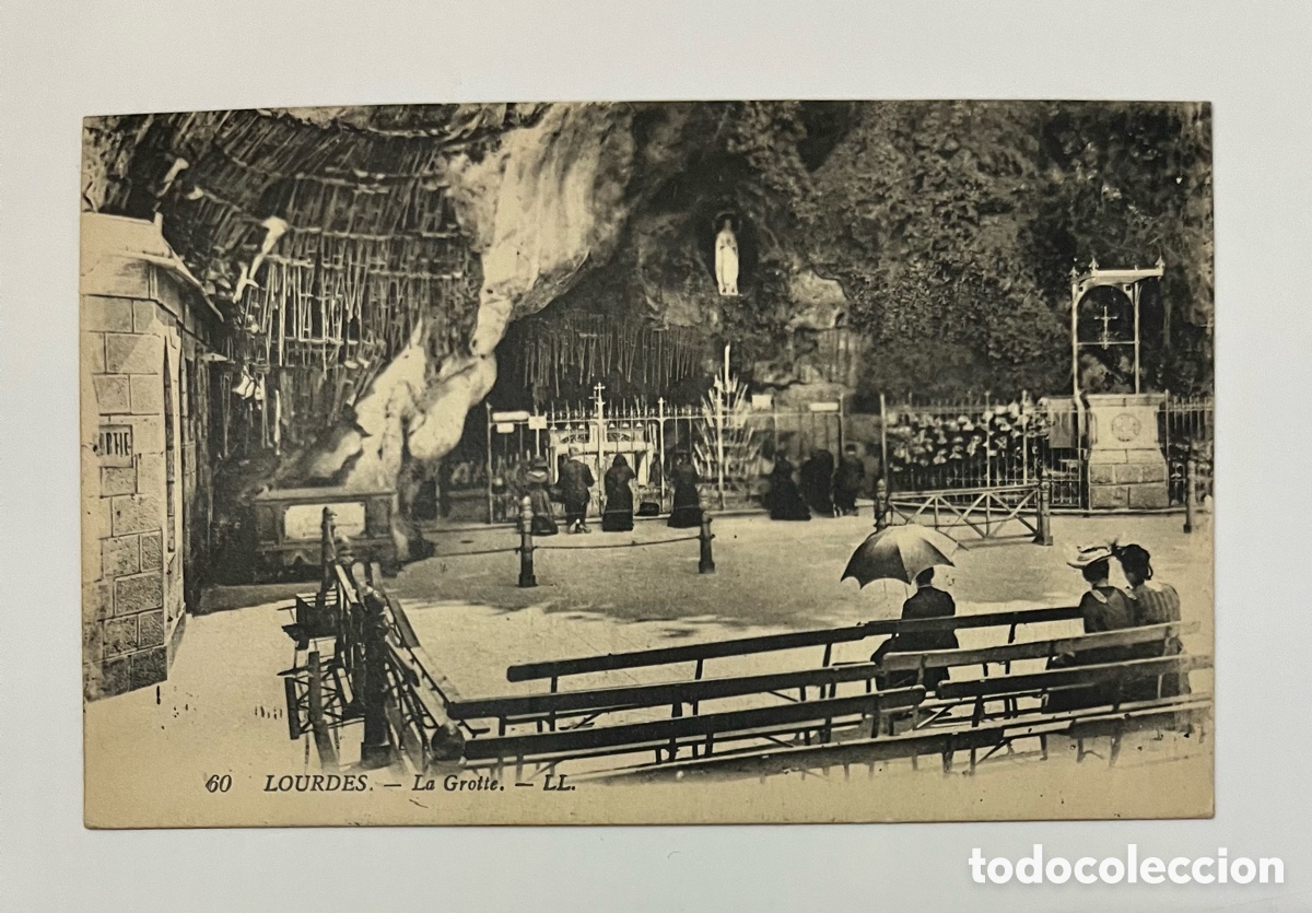 Postais: LOURDES - La Grotte - LL. de L&eacute;vy Fils & Cie