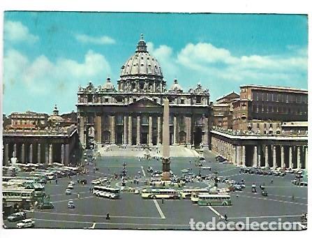 Cartes Postales: PIAZZA E BASILICA DI S. PIETRO.- CITTA DEL VATICANO
