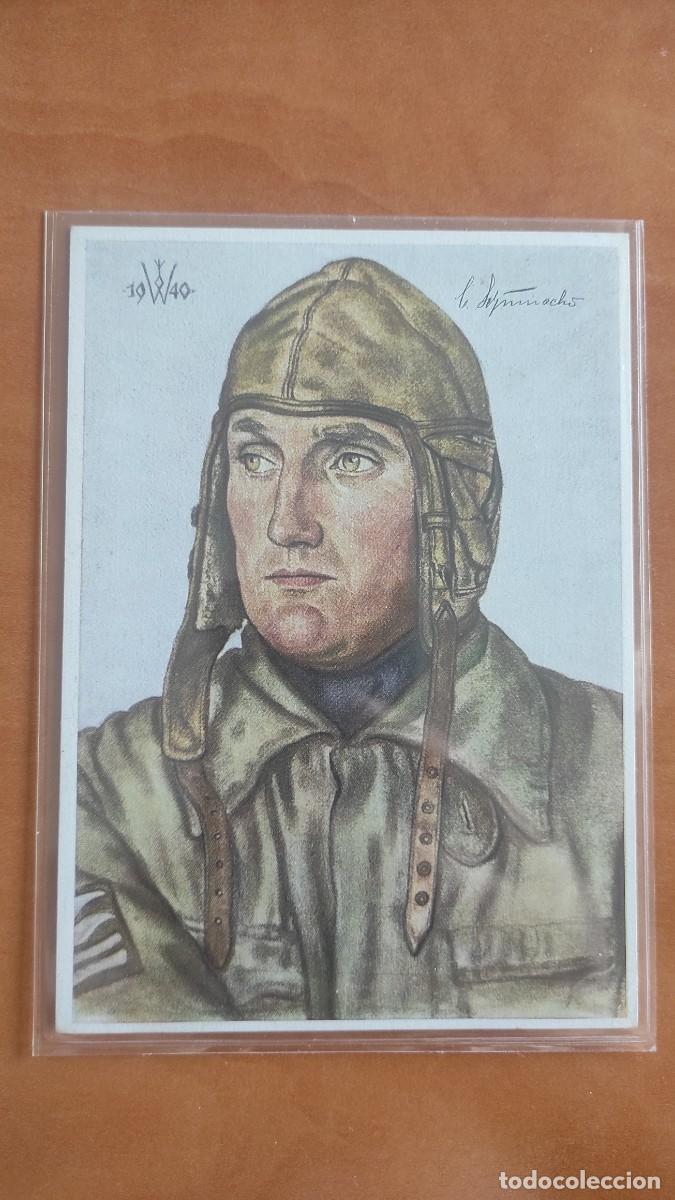 Cartoline: Postal Willrich VDA P.1 R.7 n&ordm; 1. Schumacher Luftwaffe WWII