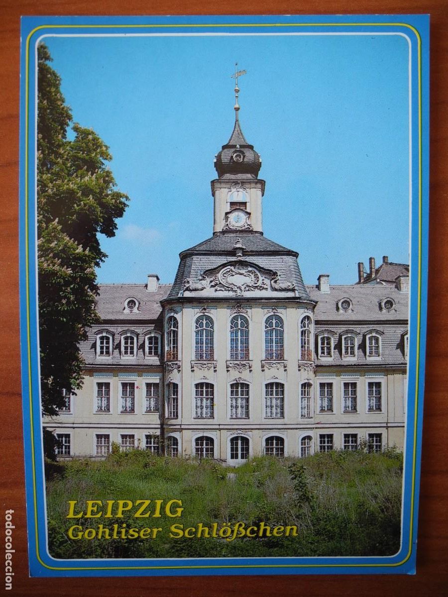 Postales: Leipzig. Castillo Gohliser. Nueva - Foto 1