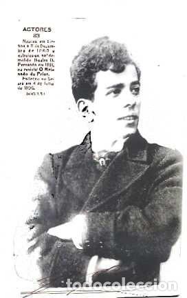 Cartoline: Portugal &++ Postal, Retrato de actor, Teatro D. Fernando, Lisboa (311542)
