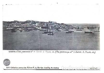 Postales: Portugal & Postal, Lisboa, Vista Panoramica, Castillo, S. Vicente, Ed. F.A. Martins (907)