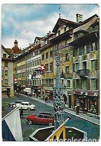 Cartes Postales: WEINMARRKT.- ALTSTADT LUZERN.- SCHWEIZ / SUIZA