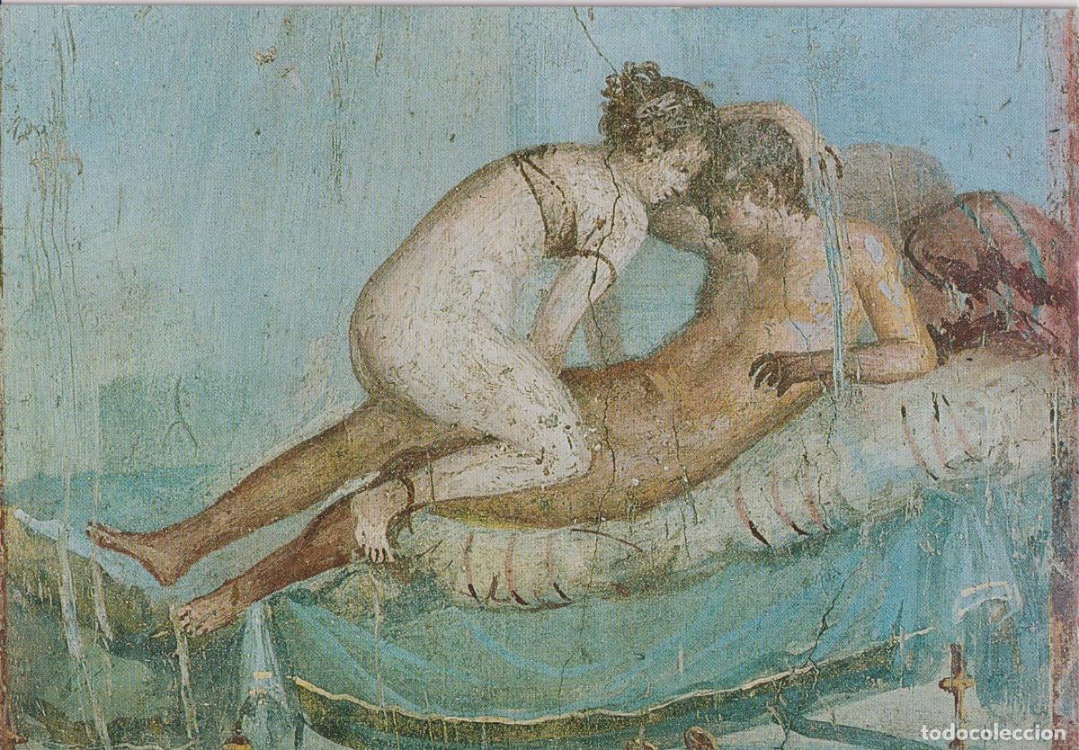 Postales: ITALIA, POMPEIA, Parco Archeologico, CASA DEL CENTENARIO, SCENA EROTICA - GIRASOLE 26556 - S/C