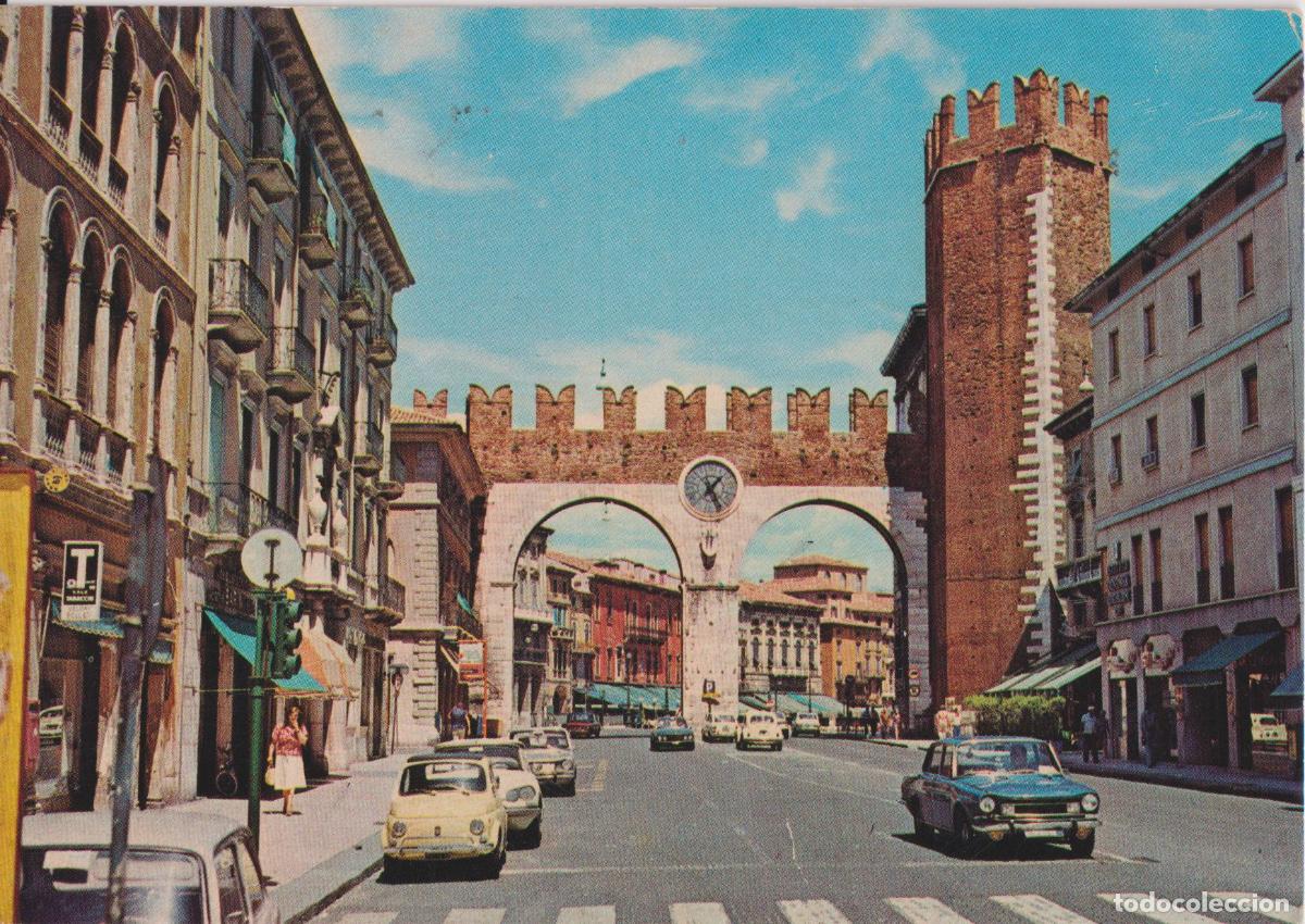 Postkarten: ITALIA, VERONA, PORTONI DELLA BR&Agrave; E TORRE PENTAGONA - EDIZ. G.RANDAZZO - S/C