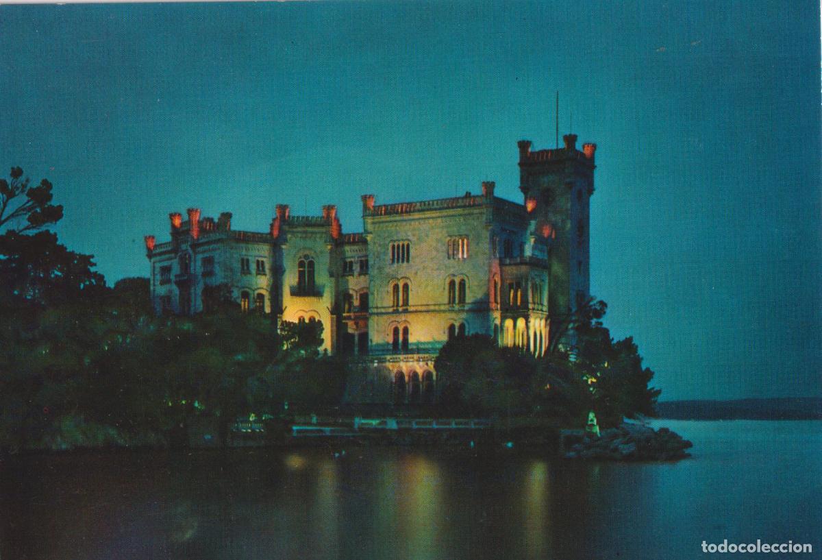 Postcards: ITALIA, TRIESTE, CASTILLO DE MIRAMARE SUONI E LUCI - DO FOTOCOLOR KODAK 540 - S/C