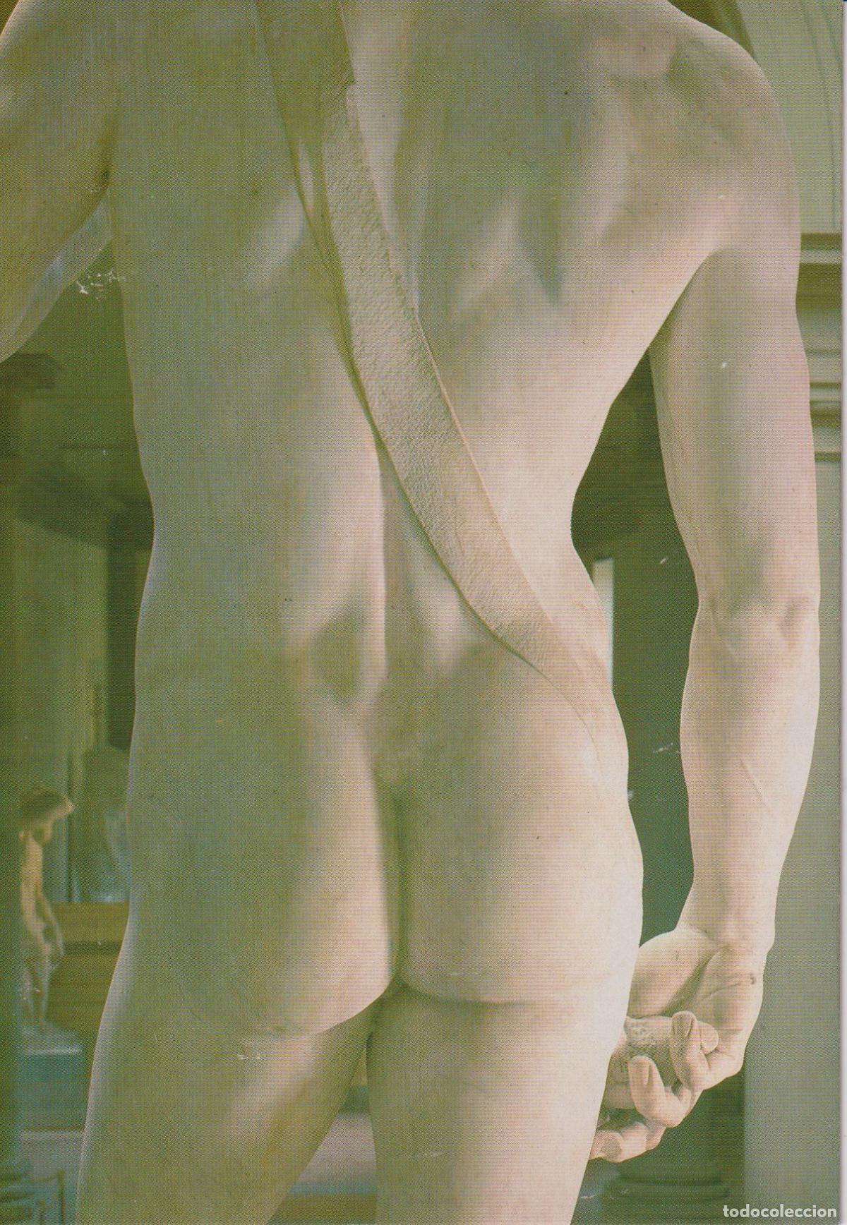 Postkarten: ITALIA, FLORENCIA, MICHELANGELO, EL DAVID (DETALLE) - NOVA LUX 17973/C - S/C