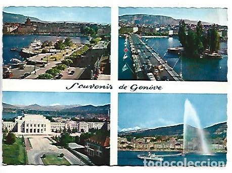 Postales: SOUVENIR DE GENEVE.- SUIZA