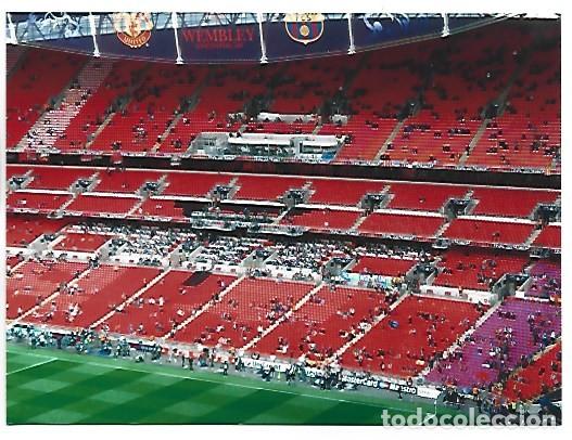 Postales: &rdquo; ESTADIO DE WEMBLEY &rdquo;, LONDRES.- FINAL CHAMPIONS LEAGUE 2011.- BAR&Ccedil;A 3 - MANCHESTER 1