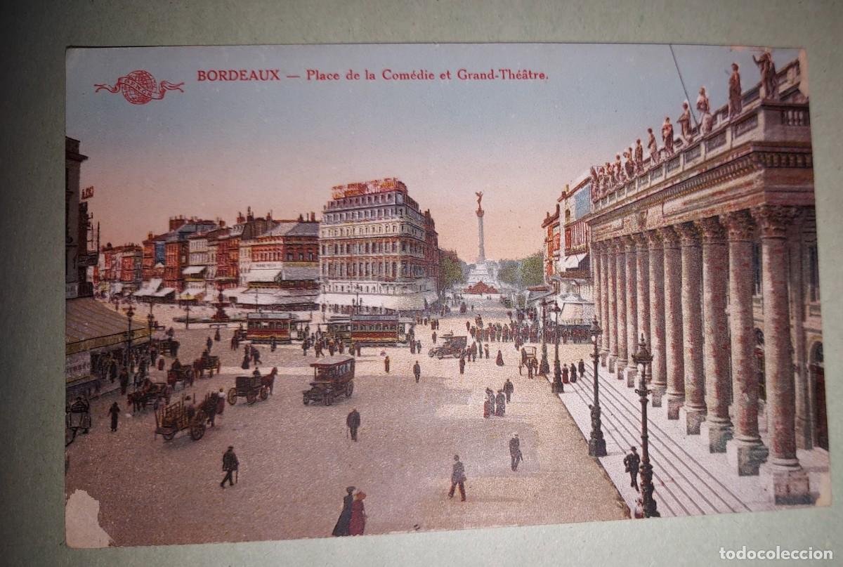 Postales: TARJETA POSTAL, BORDEAUX, PLAZA DE LA COMEDIA, BURDEOS, FRANCIA